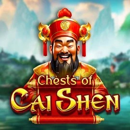 Chests of Cai Shen by Pragmatic Play, showcased at mega-casinos.eu – game logo